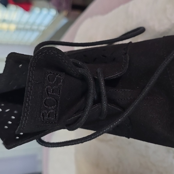 BOBS from Skechers Black -  Memory Foam Wedge Bootie - Picture 5 of 10